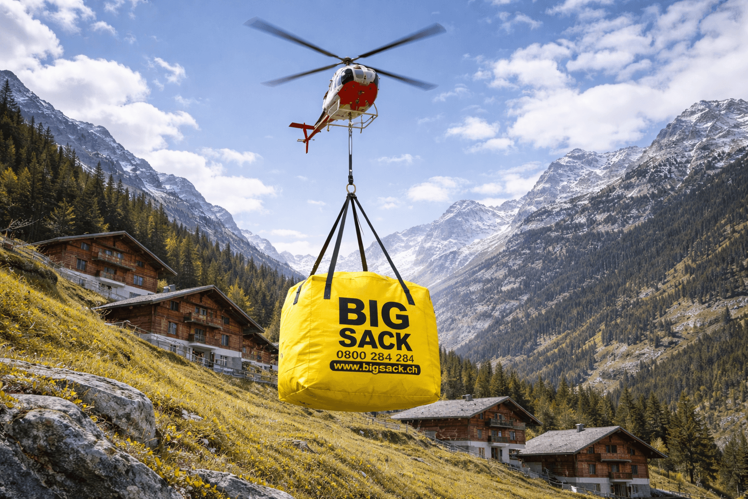 Big Sack airlines hélicoptère