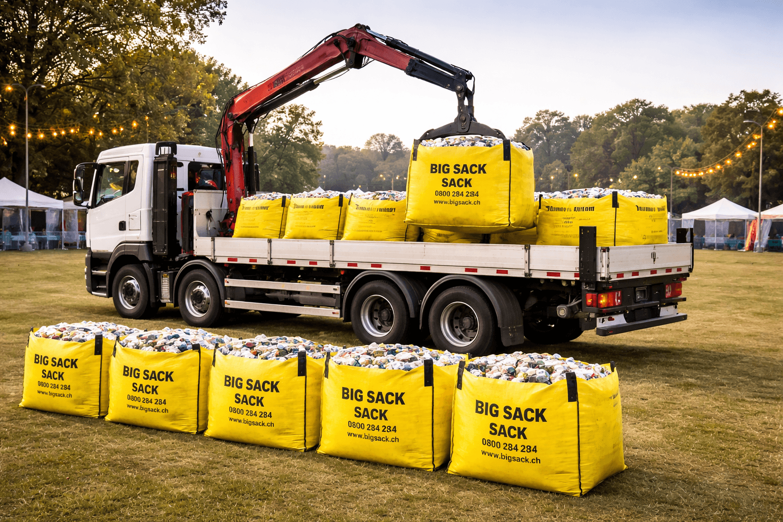 Post event waste collection