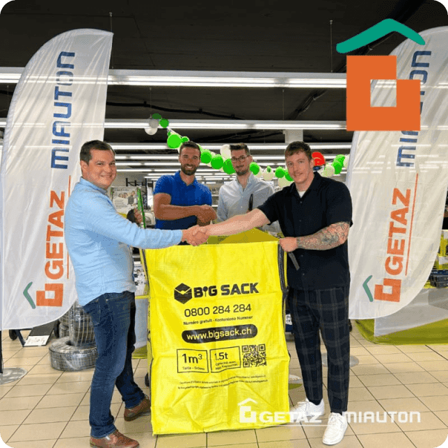 Partnership with Gétaz-Miauton
