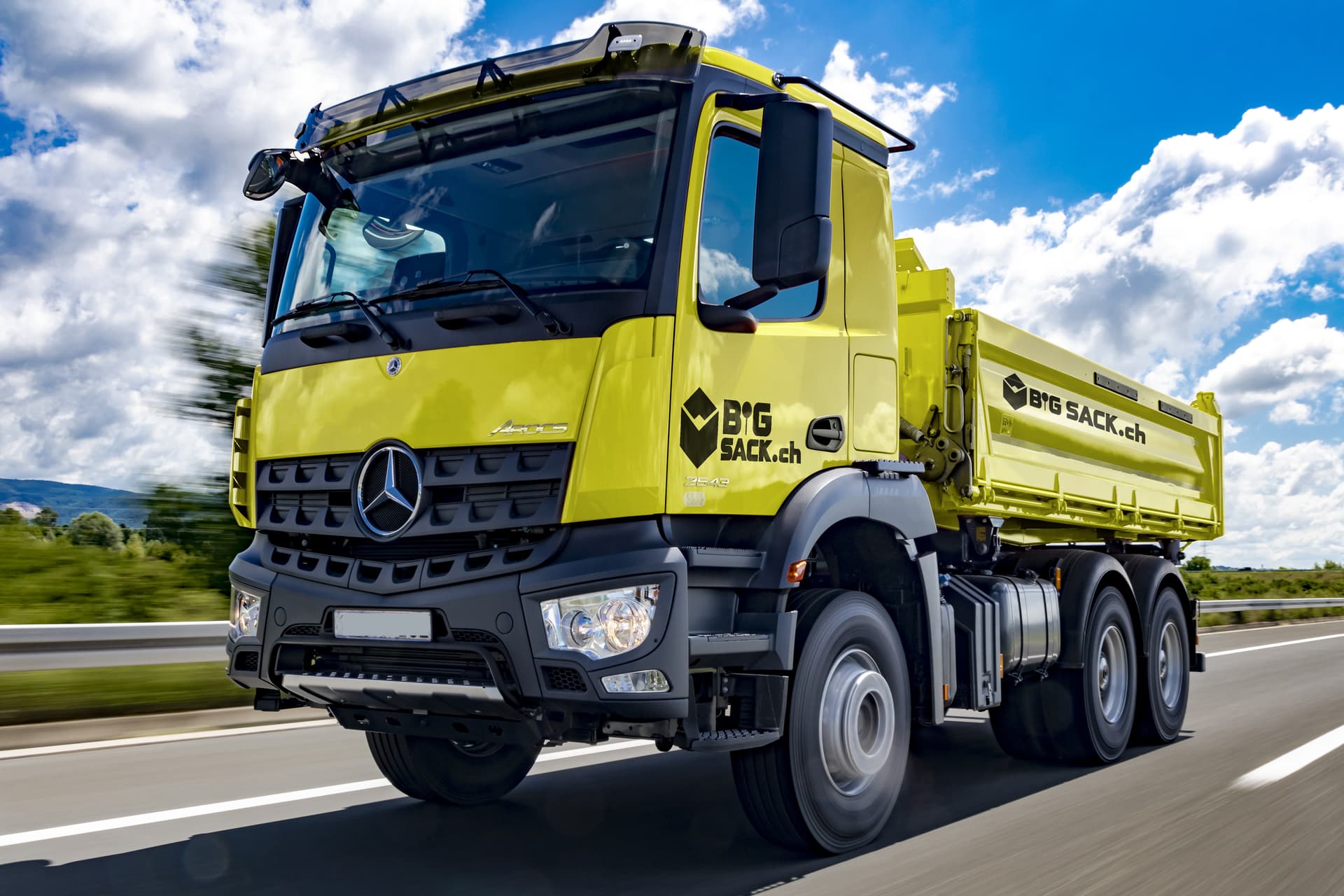 Big Sack Dumpster rental service Switzerland