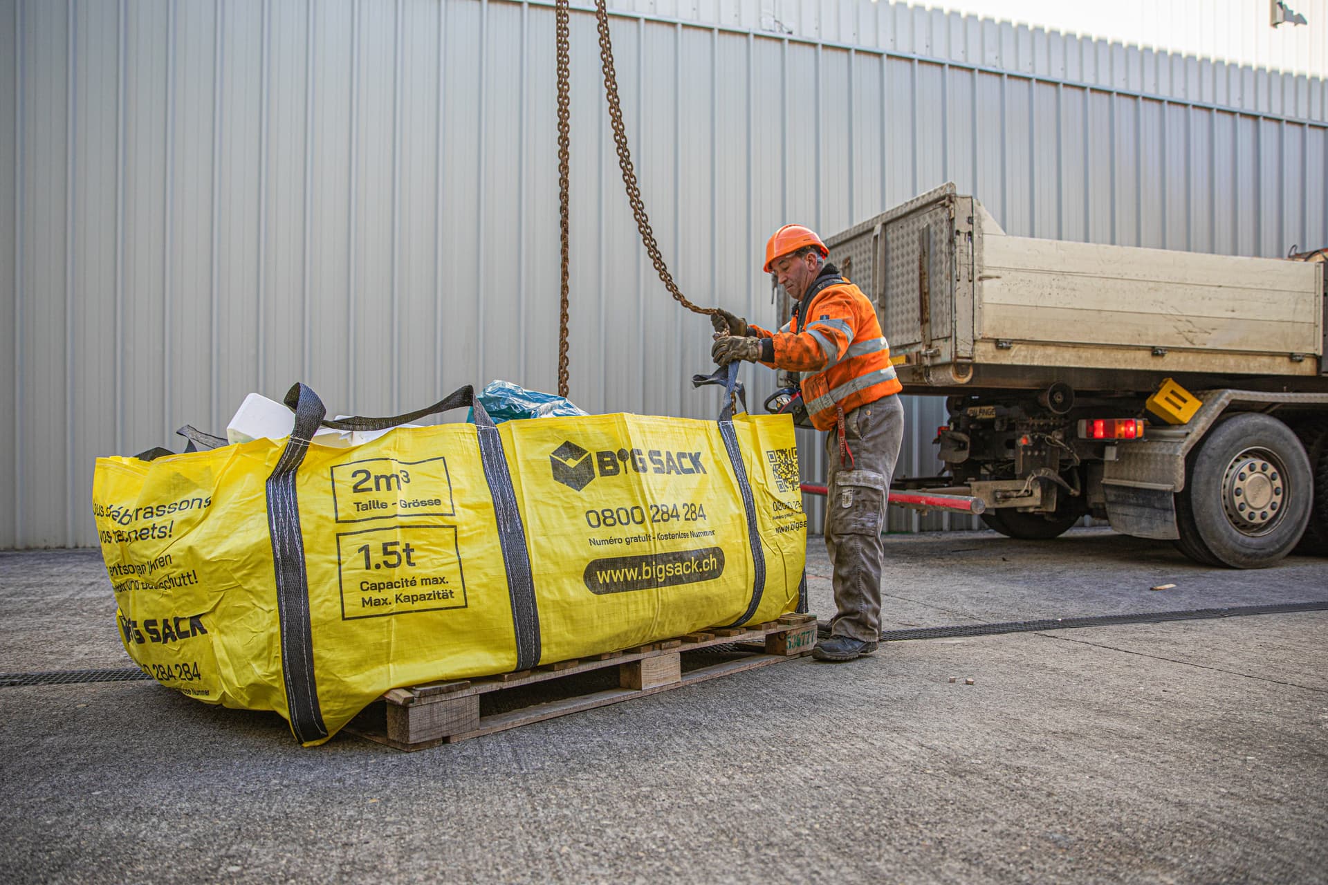 Big Sack waste collection