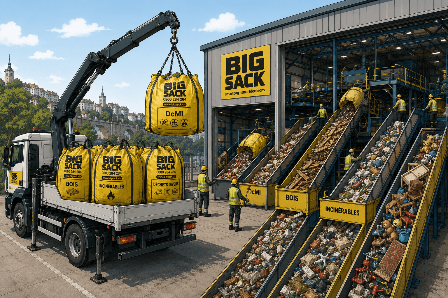 big sack centre tri
